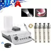 Dental Ultrasonic Piezo Scaler Fit EMS Cavitron VRN + 4*LED Handpiece Detachable