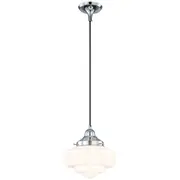 Chrome Period Pendants Lighting Cable Toorak Art Deco Detroit Retro Lights Inspirations
