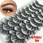Wispies Fluffy Full Volume Thick 3D Mink Hair Lash Extension False Eyelashes