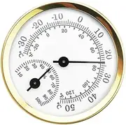 Analog Hygrometer Thermometer Thermometer Mini Hygrothermograph Easy-to-Read Scale 30°c to 50°c Temperature Range for Refrigerators