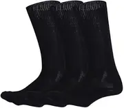 [Army Universe] Genuine GI Military Tactical Boot Socks – US Made Wool Blend Cushion Sole Army Moisture-Wicking Combat Socks (3-Pack)