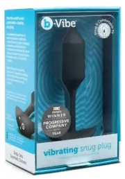 b-Vibe Vibrating Snug Plug Medium Anal Butt Plug