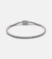 [Sydney Evan] Sydney Evan Tennis 14kt white gold bracelet One Size white