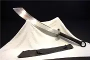 Two Handed Chinese Dadao Sword Broad Scimitar Broadsword Combat War Steel Blade