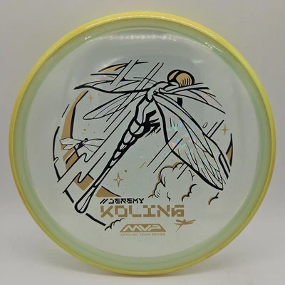 Axiom Discs Particle Glow Proton Tempo Jeremy Koling Dragonfly Clear/Yellow 169g