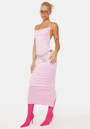 Lilac Never End Maxi Dress