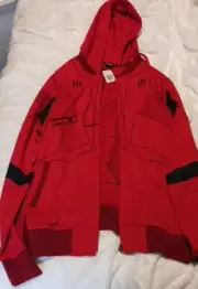Star Wars - Red-Storm Trooper Hoodie Size Large NWT