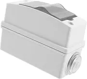 Homoyoyo Distribution Box Weatherproof Electrical Enclosure Transparent Window Use Easy Installation Sturdy for