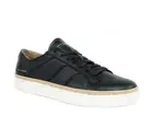 SKECHERS Mark Nason Mens HOLT Casual Shoes Athletic Black Leather Sneakers