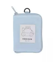 Pokémon Snorlax Travel Wallet Blue W85×H115×D15(mm) Gowell Japan EXCLUSIVE