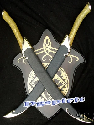 Lord of the Rings Fighting Knives of Legolas *Sharp*