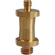 Manfrotto 037 Stud Short Hex Brass for Super Clamp System 1/4 and 3/8's