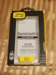 Otterbox symmetry case for iphone 8/7 Clear with Sparkles