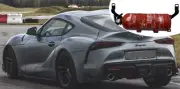 Suitable Toyota Supra GR Fire extinguisher holder bracket