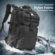 45L Military Tactical Backpack 3Day Molle Assault Pack Army Bug Out Bag Rucksack