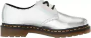 DR MARTENS WOMANS BOOTS, SILVER, 1461 ICED METALLIC SILVER, R23552073 SK