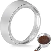 Attsky 54mm Portafilter Funnel with Magnetic, Lightweight Aluminum Espresso Dosing Funnel