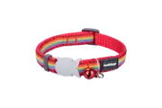 Cat Collar | Rainbow [Red] \ by Red Dingo