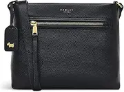 [RADLEY] London Pickwick Small Ziptop Crossbody for Women, in Soft Grained Leather, with Rolled Top Edge & Adjustable Crossbody Strap