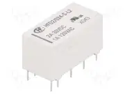 Relay: Electromagnetic 1A/125VAC Coil: 24VDC 3A HFD2/024-S-L2 Electroma