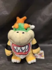 Sanei Bowser Jr. Koopa NEW Baby Super Mario bros Plush doll Toy Nintendo Tags