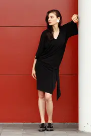 Kimono Shift Dress--SAC-STRD116