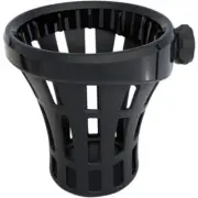 Ciro 50922 Black Lip Big Ass Passenger Drink Holder w/ Mount 30oz 14-19 Touring