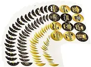 GARIOUANS 20Sheets Graduation Themed Envelope Stickers Creative Sealing Stickers for Baking and Present Packaging Durable Design for Celebrations and Parties