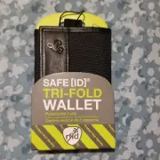 TRAVELON Men's Safe Protect your ldentity TRI-FOLD WALLET
