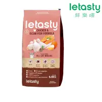 在飛比找Yahoo奇摩購物中心優惠-letasty鮮樂嚐 無穀全齡貓雞&鮭魚泌尿化毛配方6.8k