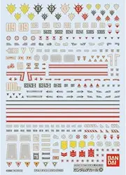 Bandai 38 HGUC Gundam Decal Set for MS Principality of Zeon