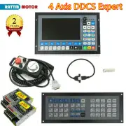 4 Axis CNC Controller Offline Motion Control+MPG+M3K extended keyboard+24V Power