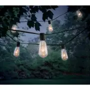 Hampton Bay Outdoor/Indoor 10 ft. Plug-In Incandescent ST40 Bulb String Light