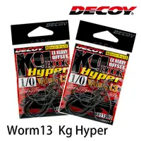 在飛比找蝦皮商城優惠-DECOY Kg HYPER WORM 13 粗骨曲柄鉤 [