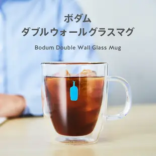 現貨~日本BLUE BOTTLE COFFEE 雙層玻璃馬克杯300ml