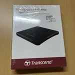 創見TRANSCEND 外接式燒錄器 超薄DVD燒錄器 黑色