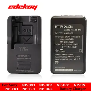 Bc-trx 電池充電器適用於索尼NPBX1 ZV1、zv-1f、W800、DSC-RX100、M7、M6、M5A、M4