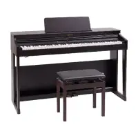 在飛比找momo購物網優惠-【ROLAND 樂蘭】RP701 數位鋼琴 深玫瑰木色(代諮