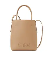 Chloé Sense Micro Tote Bag One size camel