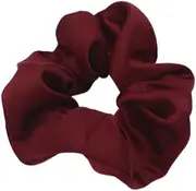 GOMINIMO Satin Large Bowel Scrunchie(Dark Red) OR9-28