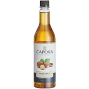Capora Hazelnut Flavoring Syrup 750 mL 513SYPHAZLNT