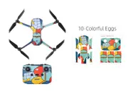 Sunnylife Protective PVC Stickers Skin for Mavic Air 2 (Colourful Eggs)