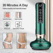 Electric Cupping Massager Vacuum Suction Cup Guasha Anti Cellulite Beauty Health Scraping Infrared Heat Slimming Massage Therapy 6 levels-No heatin...