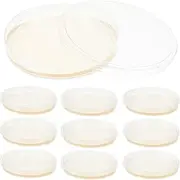 Agar Plates Petri Dishes: 10PCS Science Petri Dishes Petri Nutrient Plates, Prepoured Agar Science Kit with Agar (LB) Petri Dishes with Agar