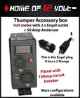 Thumper Accessory box Volt 2x Engel Fridge 50AMP Anderson Caravan 4wd 4x4 meter