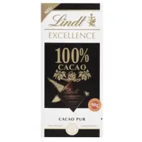 在飛比找蝦皮購物優惠-德國 瑞士蓮 Lindt100% Pur Cacao 純巧克