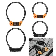 Bicycle Combination Lock Anti-theft Lock Portable Bike 5-digit 40CM/60CM Lock