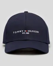 [Tommy Hilfiger] Tommy Hilfiger Men's Established Cap in Desert Sky Brown One Size Desert Sky Brown