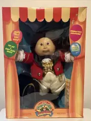 Cabbage Patch Doll Circus Kids Boy Ringmaster Brown Hair Brown Eyes 1986 in Box