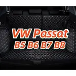 [現貨]適用福斯VW PASSAT趴薩專用皮革全包覆後車廂墊 B5 B6 B7 B8  CC PHEV GTE後行李箱墊